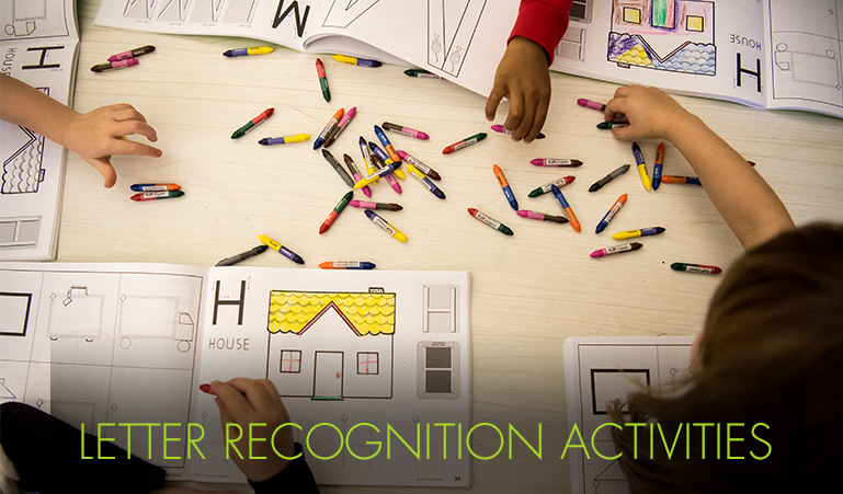 4 Letter Recognition Activities for Preschoolers