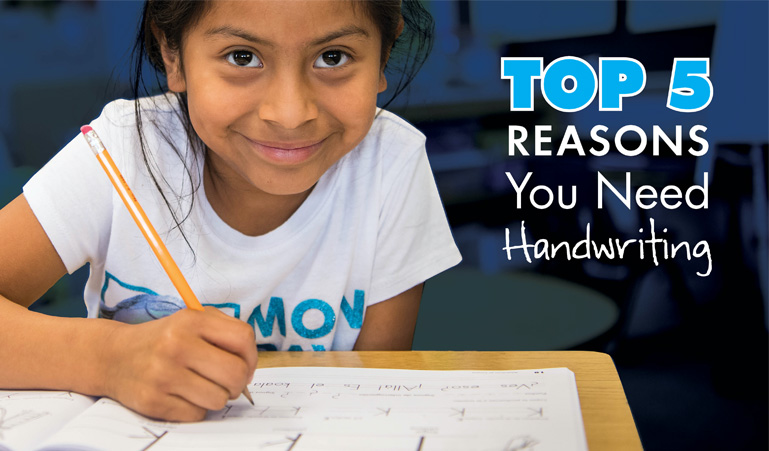 Top 5 Reasons You Need Handwriting