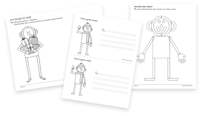 A-Z for Mat Man® and Me – Online Book and Related Activities