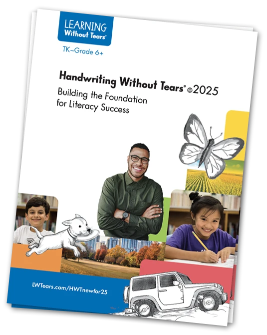 Handwriting Without Tears 2025 Brochure Cover