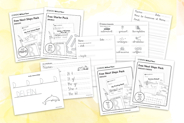 Handwriting Without Tears Pre-Kindergarten Package