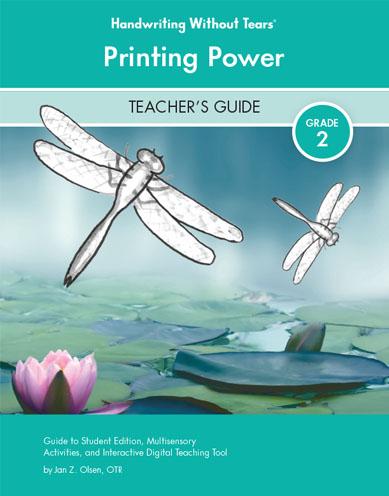 Printing power teacher guide cover