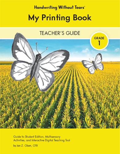 My Printing Book Teacher Guide cover