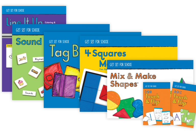 Preschool Basic Skills Interactive Flip Books Bundle